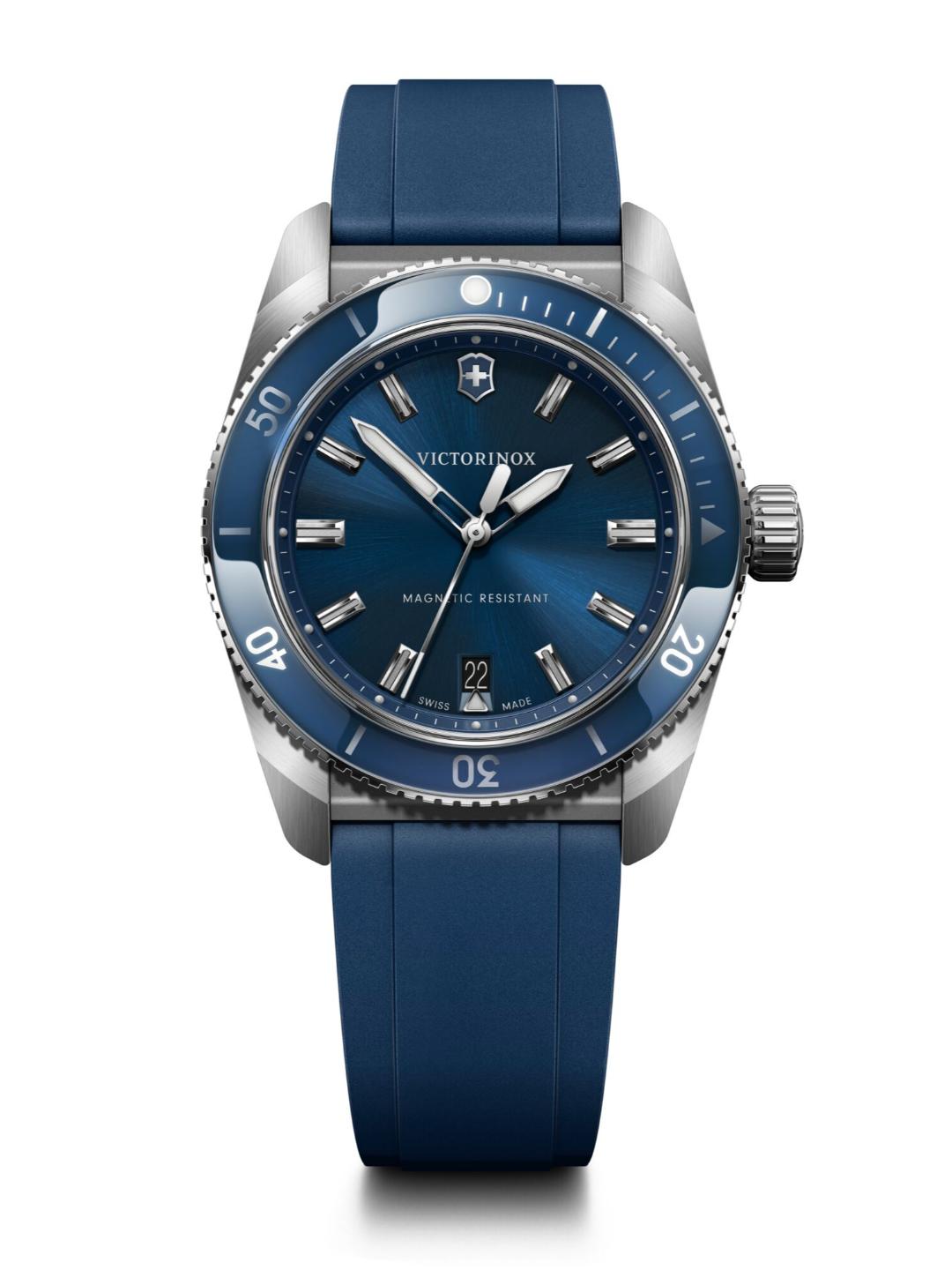 Victorinox Maverick Swiss Made Men 39 mm Blue Dial Analog Watch 242094