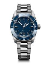 Victorinox Maverick Swiss Made Men Blue Dial 39 mm Automatic Watch 242106