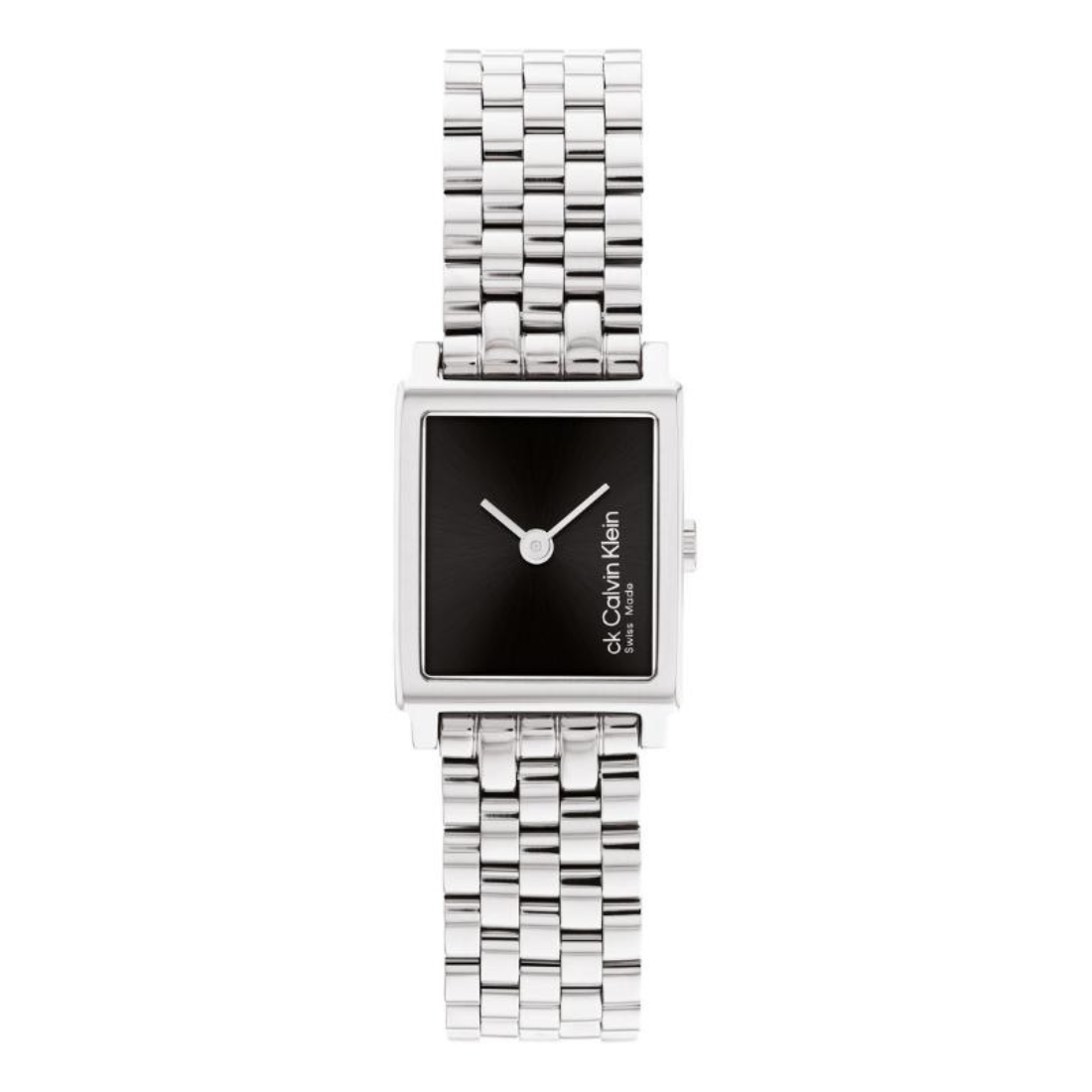 Calvin Klein Iconic Bracelet Minimalist Men's Silver Dial Mesh Strap Watch