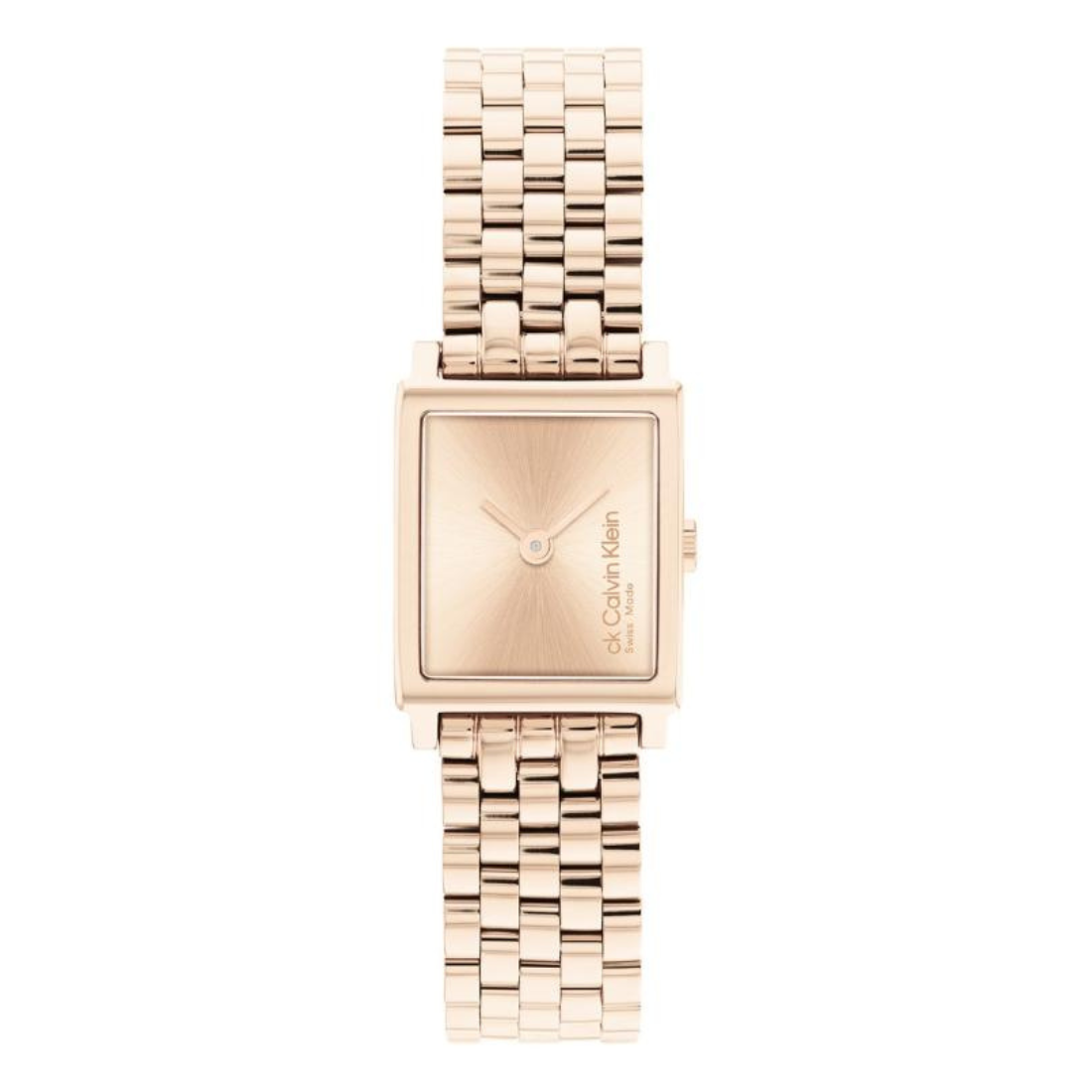 Calvin Klein Minimalist Men's Watch with Blue Dial and Stainless Steel Mesh Bracelet