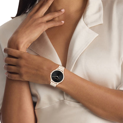 Calvin Klein CK TIMELESS 38 mm Black Dial Women Watch-  25100003