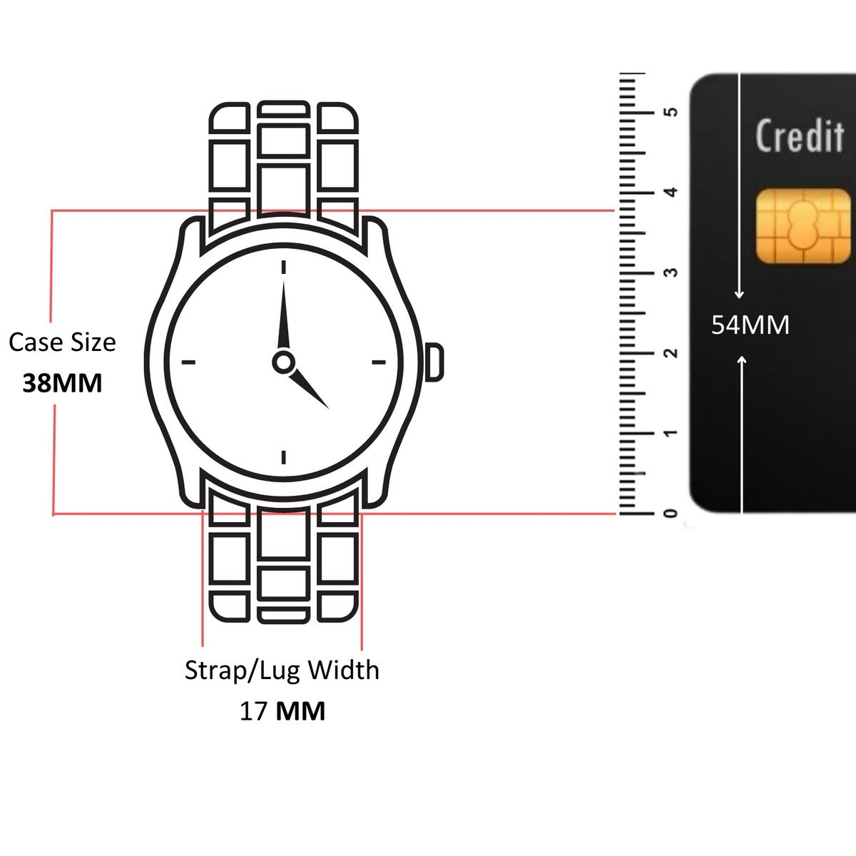 Calvin Klein CK TIMELESS 38 mm Black Dial Women Watch 25100003