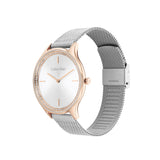 Calvin Klein CK TIMELESS 38 mm Silver Dial Women Watch 25100006