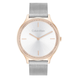 Calvin Klein CK TIMELESS 38 mm Silver Dial Women Watch 25100006
