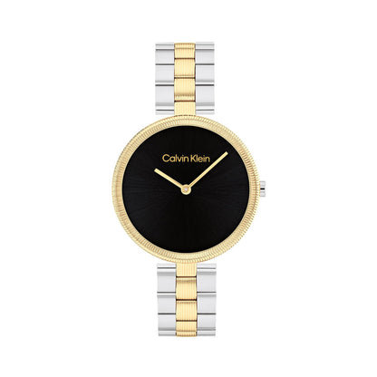 Calvin Klein GLEAM 32 mm Black Dial Women Watch-  25100012