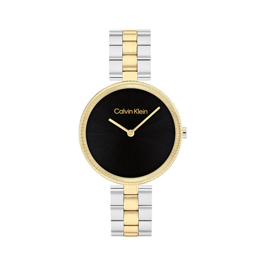 Calvin Klein GLEAM 32 mm Black Dial Women Watch-  25100012