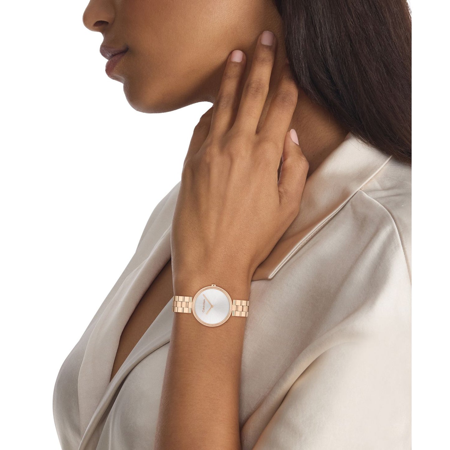 Calvin Klein GLEAM 32 mm Grey Dial Women Watch 25100013