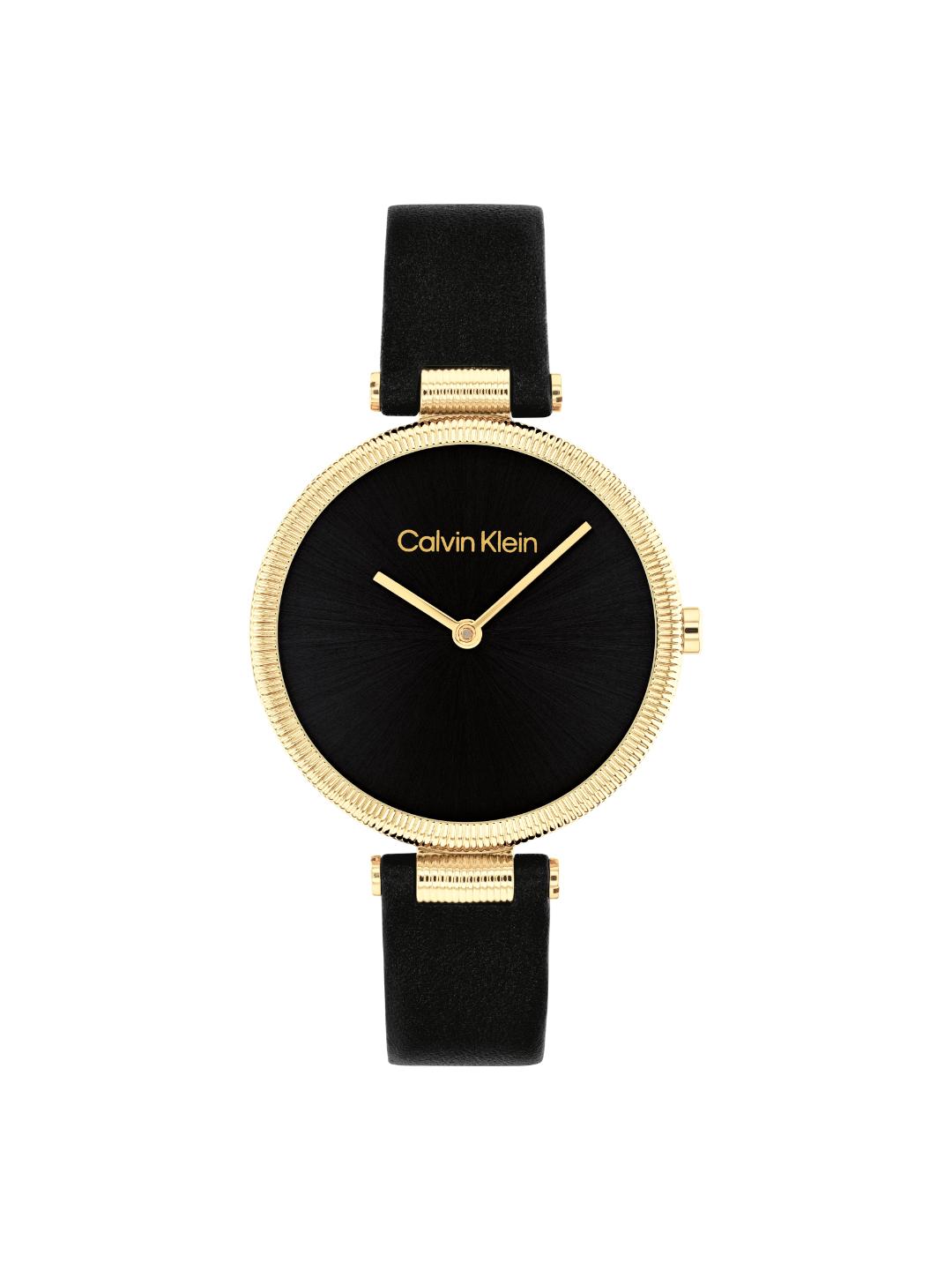 Calvin Klein Gleam Black 32 mm Dial Women Analog Watch 25100017