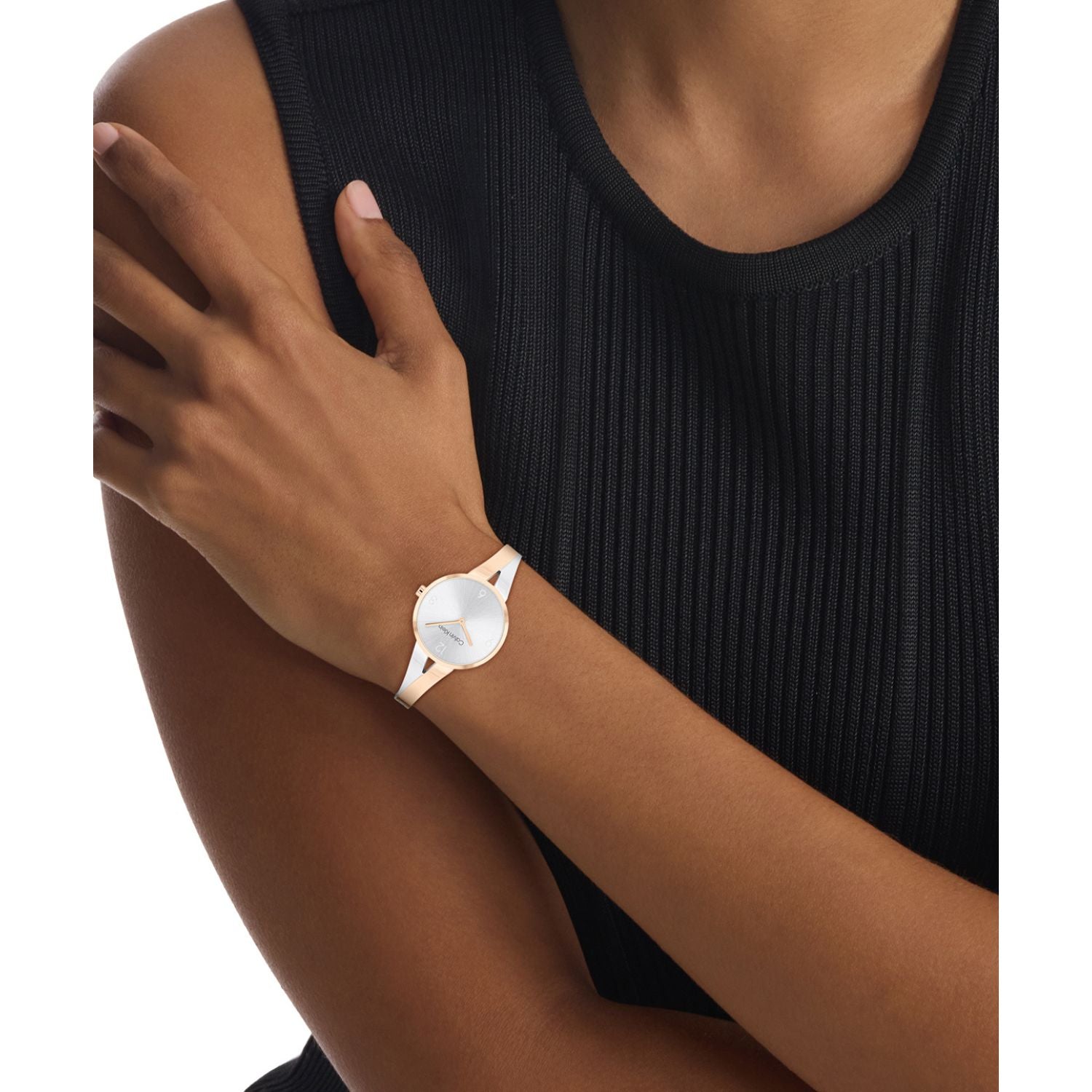 Calvin Klein JOYFUL 30 mm Silver Dial Women Watch 25100028