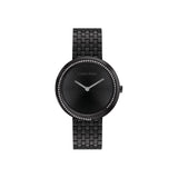 Calvin Klein TWISTED BEZEL 34 mm Black Dial Women Analog Watch 25100039