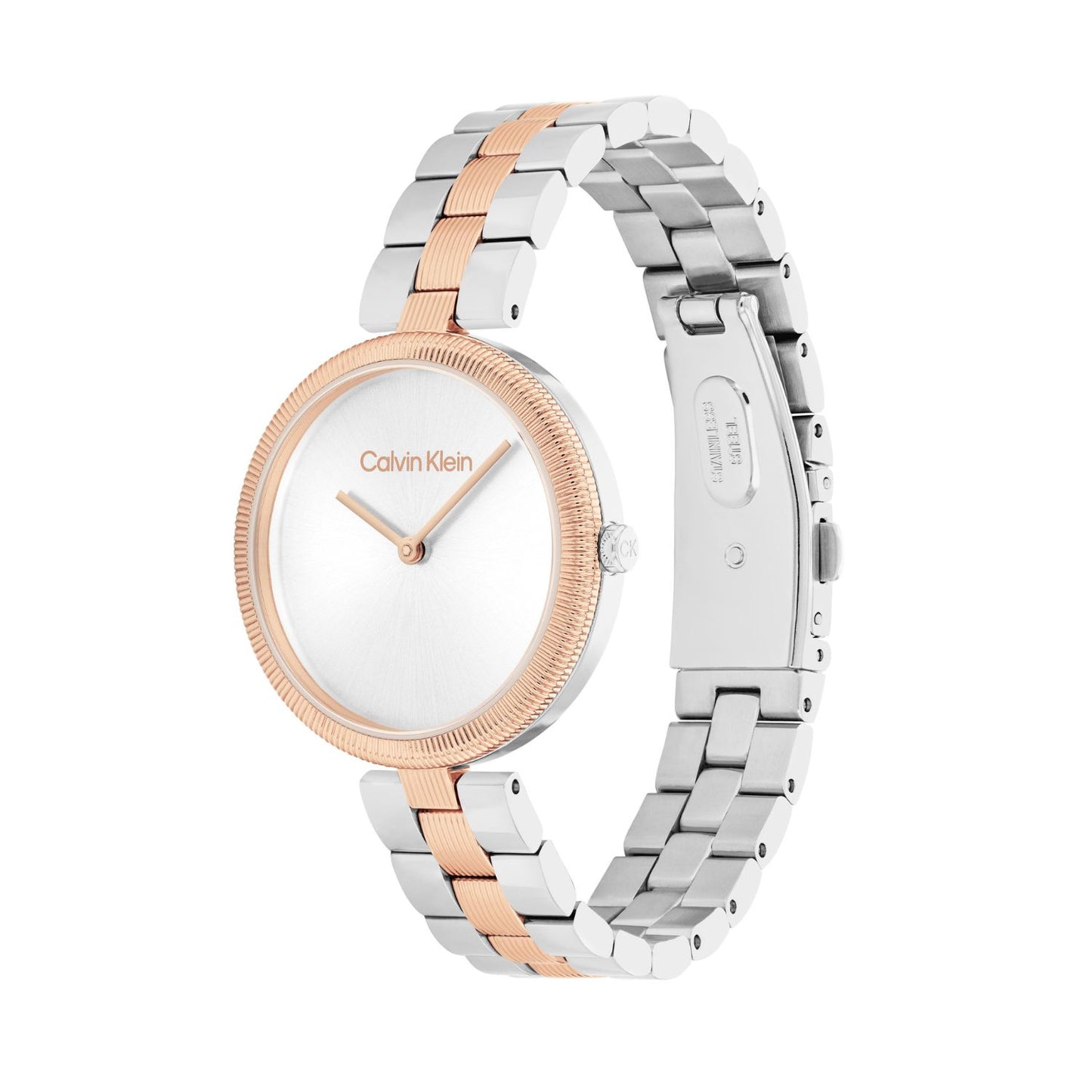 Calvin Klein GLEAM 32 mm Silver Dial Women Watch 25100040