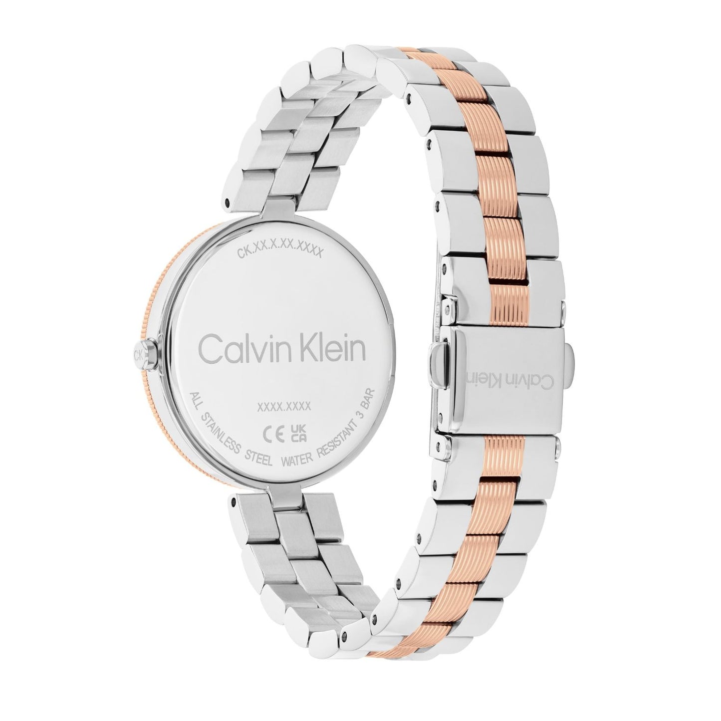 Calvin Klein GLEAM 32 mm Silver Dial Women Watch 25100040