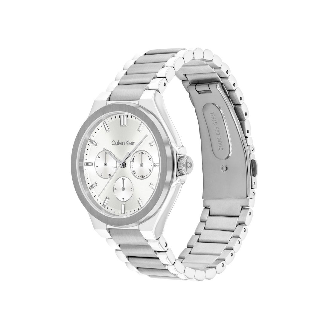 Calvin Klein VIBRANCY 38 mm White Dial Women Analog Watch 25100054