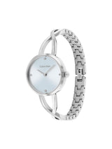 Calvin Klein Sculpted Embrace Blue 28 mm Dial Women Analog Watch 25100058