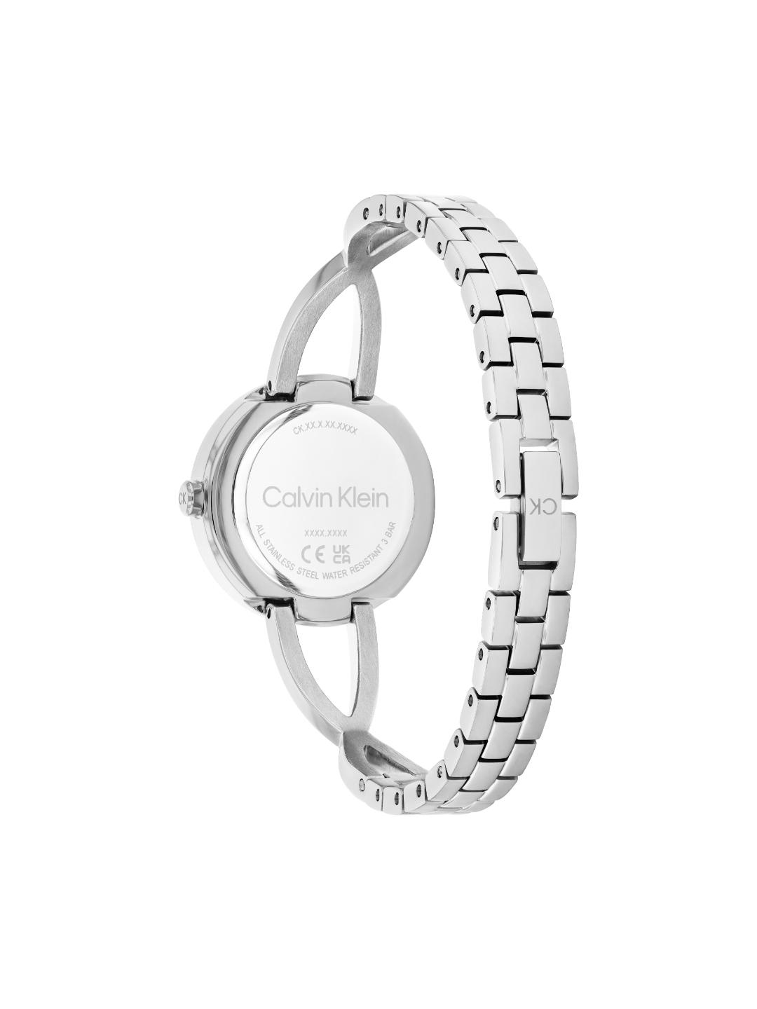 Calvin Klein Sculpted Embrace Blue 28 mm Dial Women Analog Watch 25100058