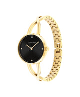 Calvin Klein SCULPTED EMBRACE 28 mm Black Dial Women Watch 25100059