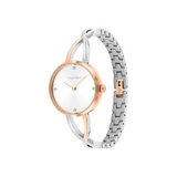 Calvin Klein SCULPTED EMBRACE 28 mm Silver Dial Women Watch 25100060