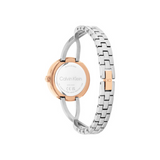 Calvin Klein SCULPTED EMBRACE 28 mm Silver Dial Women Watch 25100060