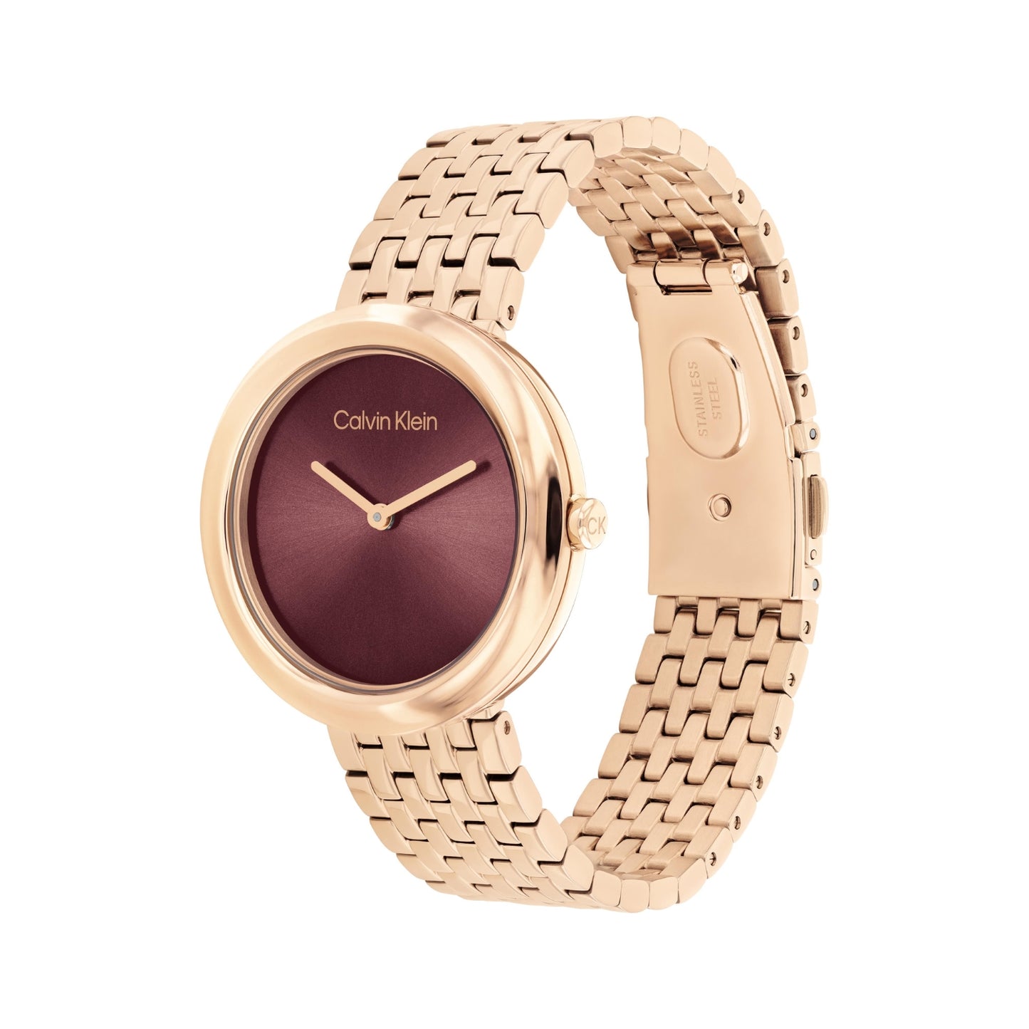 Calvin Klein TWISTED BEZEL 34 mm Multi Dial Women Watch-  25100067