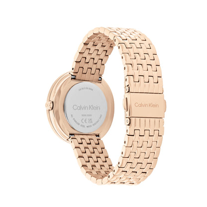 Calvin Klein TWISTED BEZEL 34 mm Multi Dial Women Watch-  25100067