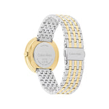 Calvin Klein TWISTED BEZEL 34 mm Black Dial Women Watch 25100071