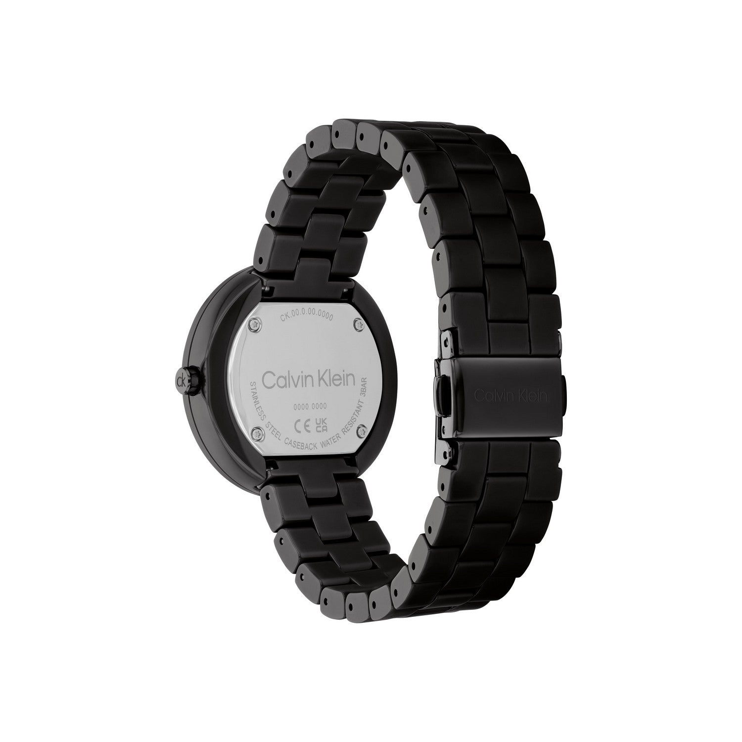 Calvin Klein CK PURE 35 mm Black Dial Women Watch 25100075