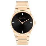 Calvin Klein CK LINEAR ELEGANCE 32 mm Black Dial Women Watch 25100086