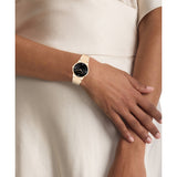 Calvin Klein CK LINEAR ELEGANCE 32 mm Black Dial Women Watch 25100086