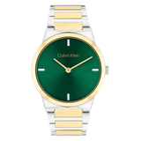 Calvin Klein CK LINEAR ELEGANCE 32 mm Green Dial Women Watch 25100087