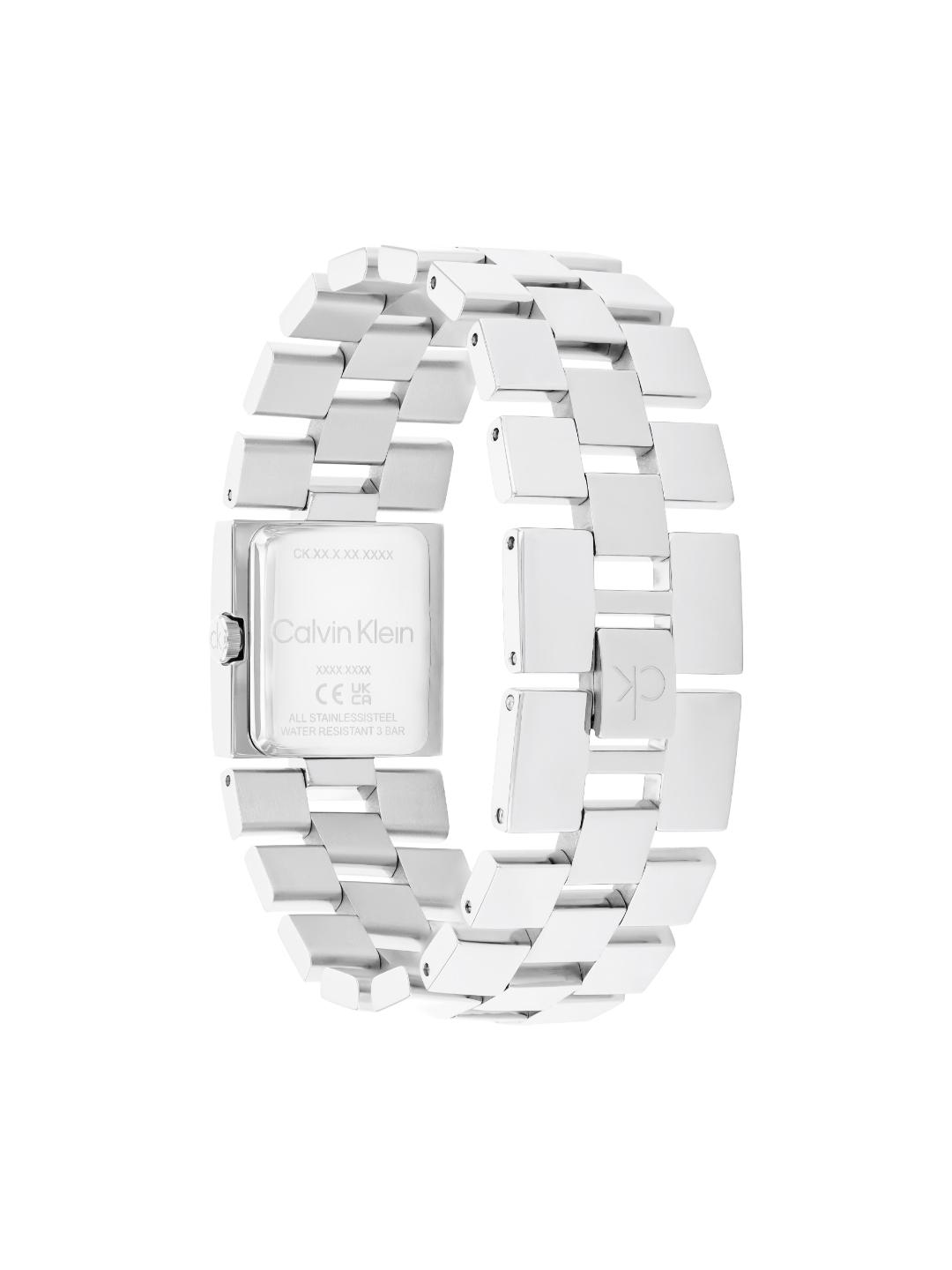 Calvin Klein Meridian White 22 mm Dial Women Analog Watch 25100088