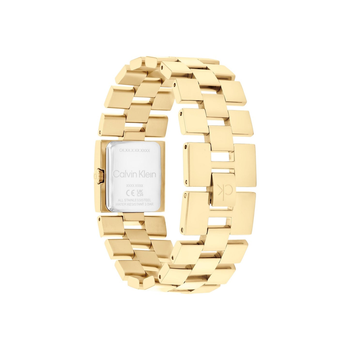 Calvin Klein CK MERIDIAN 22 mm Gold Dial Women Watch-  25100089