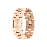 Calvin Klein CK MERIDIAN Rose 22 mm Gold Dial Women Watch 25100090