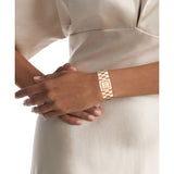 Calvin Klein CK MERIDIAN Rose 22 mm Gold Dial Women Watch 25100090