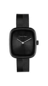 Calvin Klein CK ADORE 26.7 mm Black Dial Women Watch 25100100