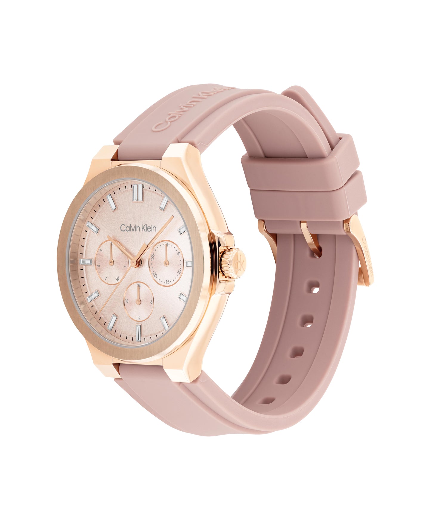 Calvin Klein VIBRANCY 38 mm Blush Dial Women Watch 25100108