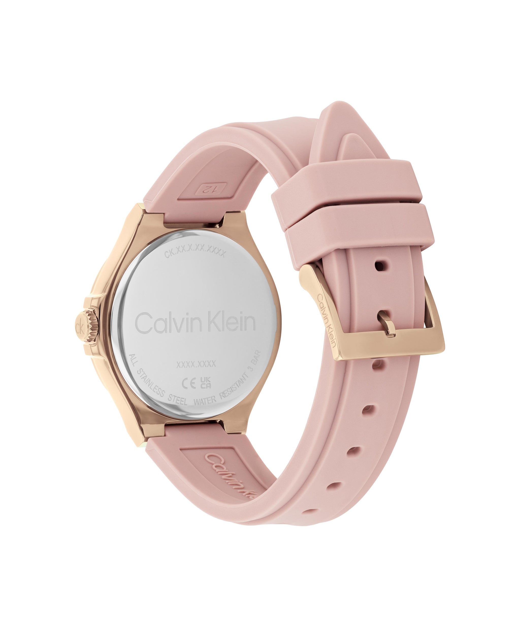 Calvin Klein VIBRANCY 38 mm Blush Dial Women Watch 25100108