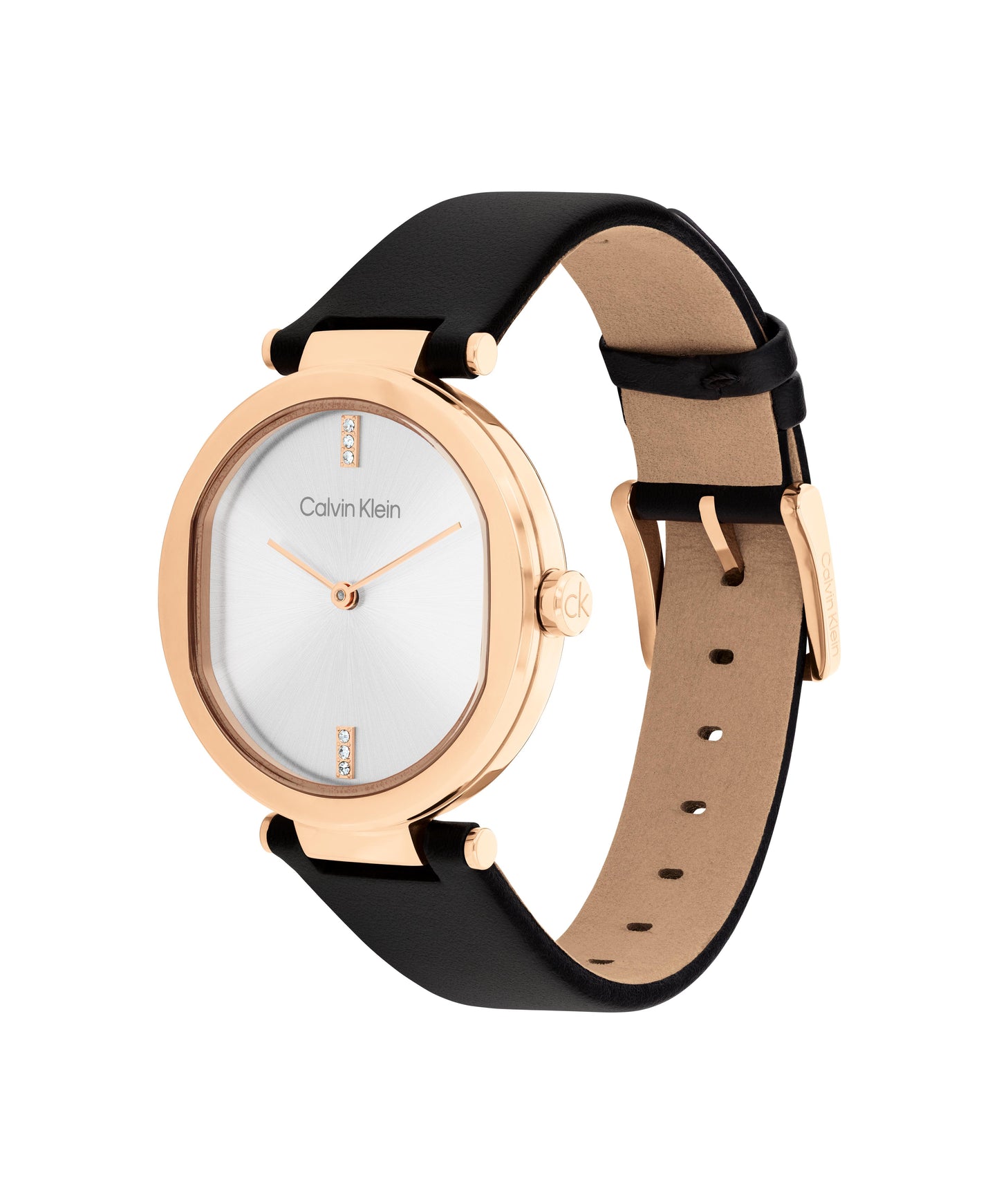 Calvin Klein 36 mm SENSATIONS Silver Dial Women Watch  25100111