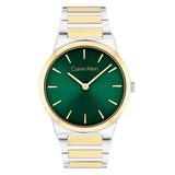 Calvin Klein CK LINEAR ELEGANCE 36 mm Green Dial Women Watch 25100114