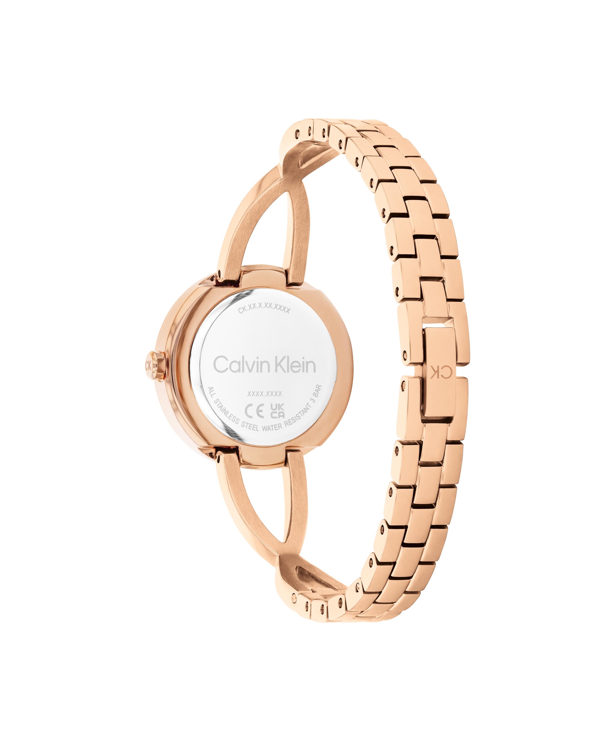 Calvin Klein SCULPTED EMBRACE 28 mm Blue Dial Women Watch 25100116