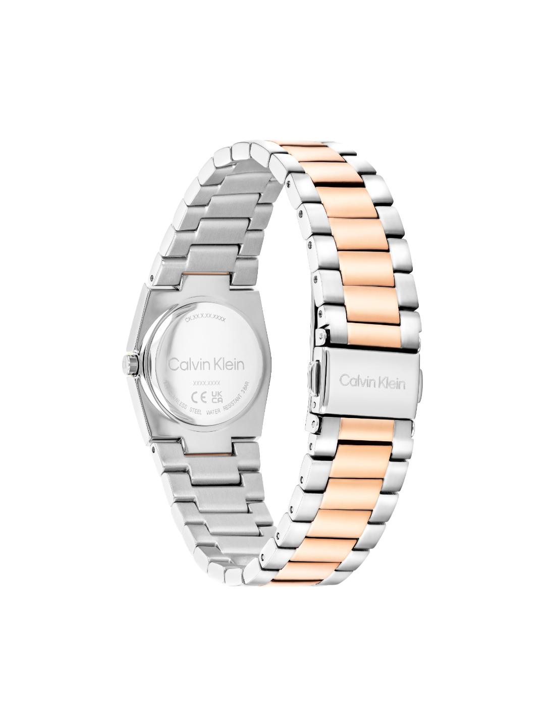 Calvin Klein Unite Carnation Gold 26 mm Dial Women Analog Watch 25100124