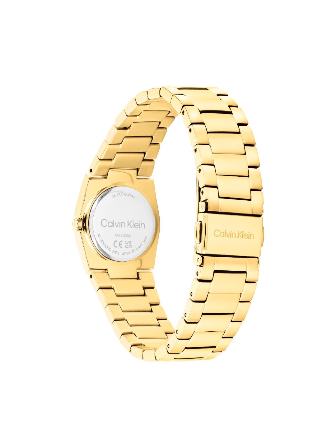 Calvin Klein Unite Light Gold 26 mm Dial Women Analog Watch 25100127