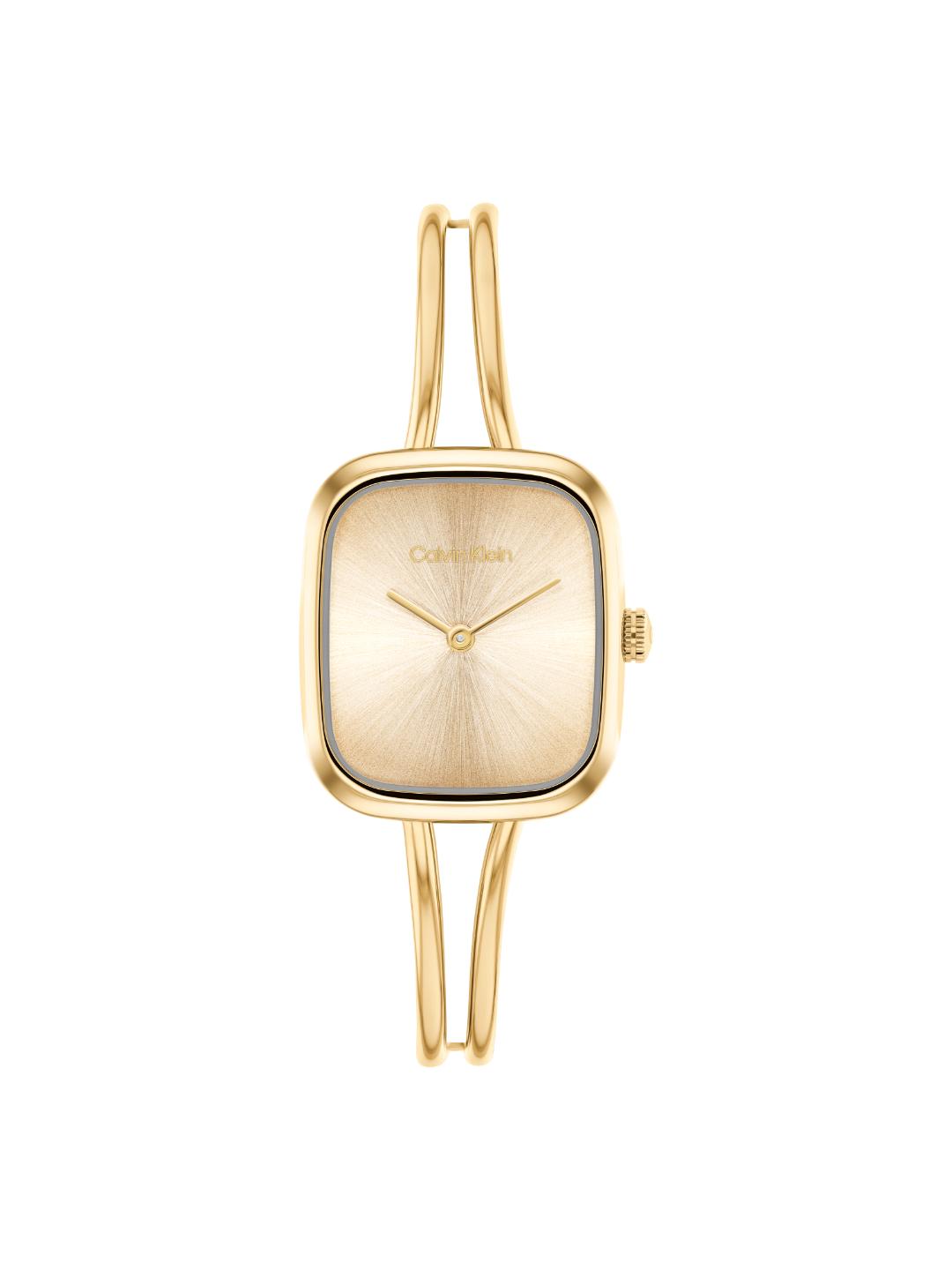 Calvin Klein Adore Gold 20.8 mm Dial Women Analog Watch 25100132
