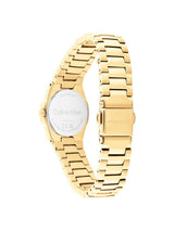 Calvin Klein Geometric Elegance Gold 23 mm Dial Women Watch 25100142