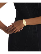 Calvin Klein Geometric Elegance Gold 23 mm Dial Women Watch 25100142