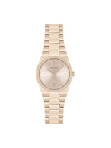 Calvin Klein Geometric Elegance Beige Gold 23 mm Dial Women Watch 25100144