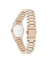 Calvin Klein Geometric Elegance Beige Gold 23 mm Dial Women Watch 25100144