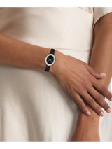 Calvin Klein Twisted Bezel Black 24 mm Dial Women Analog Watch 25100145