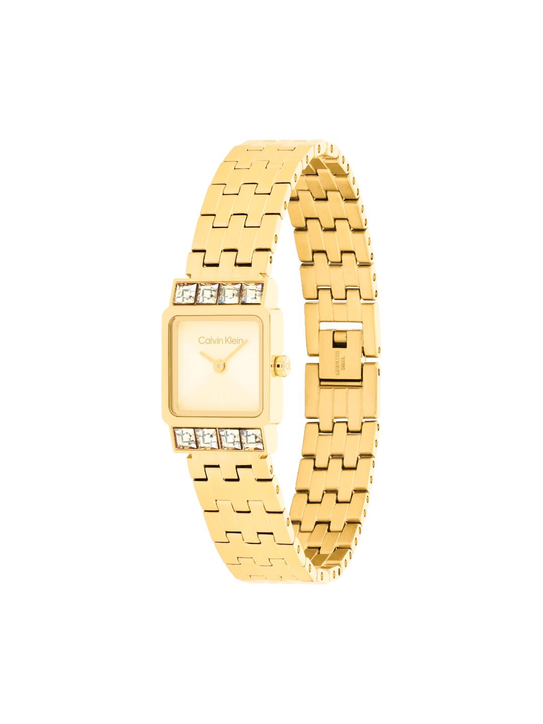 Calvin Klein Poise Light Gold 16 mm Dial Women Analog Watch 25100162