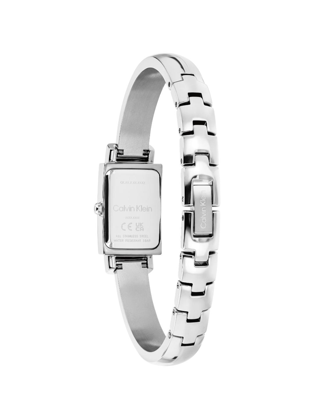Calvin Klein Moderne Qtz Basic Mini Blush Rectangle Dial Women's Watch 25100182