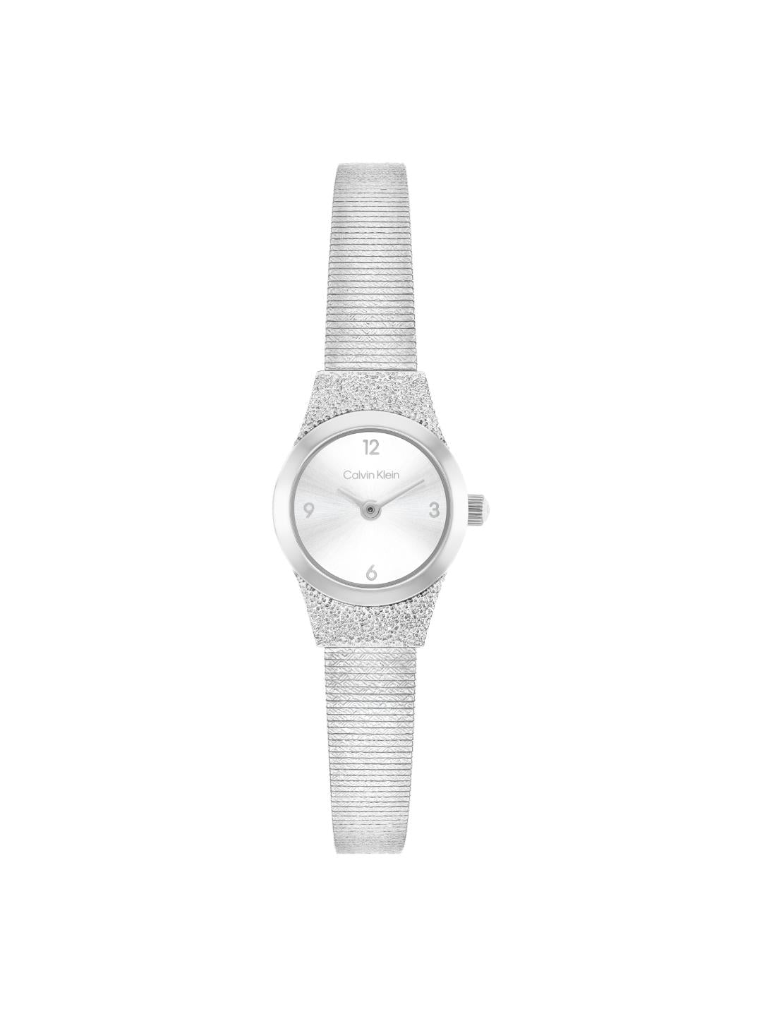 Calvin Klein Contemporary White 18 mm Dial Women Analog Watch 25100192
